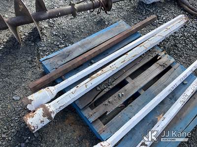 (1) Pallet Of (2) 6 Ft Kelly Bars & (1) Extension (Condition Unknown)