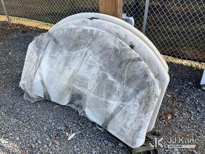 (1) Lot Of (3) 62 In Two-Man Bucket Lids W/ Tie Down Straps (New/Unused)