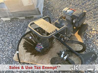 Power Washer And Sweeper Parts (Condition Unknown)