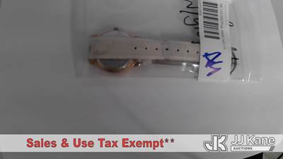 "WATCH WITH WHITE BAND W/M NECKLASS AND MEDALION W/M PIECE KIDS SPIDERMAN SPOON SUNFLOWER HAIR CLIP WOODEN URN BOOK PURPLE ACCORIDAN ORANGE ACCORDIAN WALLET PASSPORT HOLDER "