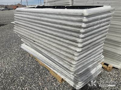 8’ Plastic folding tables. (21) Tables. (Used) (Condition Unknown)