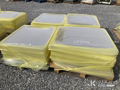 (4) Pallets Of Plexiglass Dividers