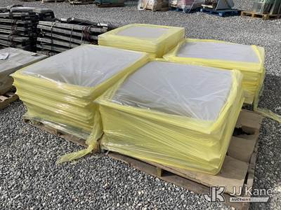 (4) Pallets Of Plexiglass Dividers