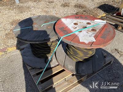 (2) Spools Wire Cable