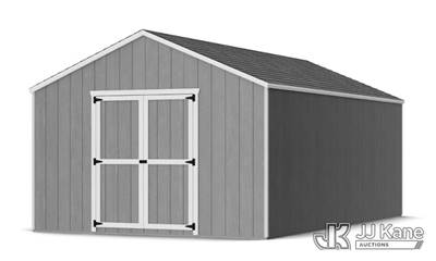 (1) Little Cottage Co. 12 Ft x 20 Ft Gable Shed