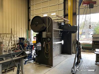 Chicago Dreis & Krump Press Brake (Runs & Operates) (Buyer Must Load With No Assistance From Seller)