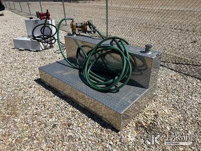 100 Gallon Diesel Tank W/ Pump & 100 ft Hose