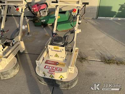 Edco Floor Grinder NOTE: This unit is being sold AS IS/WHERE IS via Timed Auction and is located in Salt Lake City