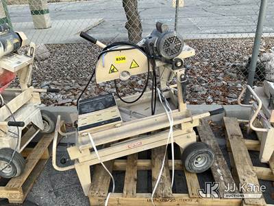 Edco Tile Saw NOTE: This unit is being sold AS IS/WHERE IS via Timed Auction and is located in Salt Lake City