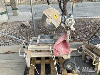 Edco Tile Saw NOTE: This unit is being sold AS IS/WHERE IS via Timed Auction and is located in Salt Lake City