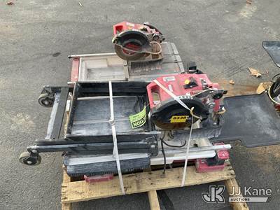 2 Virginia Abrasives Tile Saws NOTE: This unit is being sold AS IS/WHERE IS via Timed Auction and is located in Salt Lake City