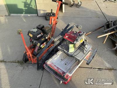 Virginia Abrasives Tile Saw & Concrete Saw NOTE: This unit is being sold AS IS/WHERE IS via Timed Auction and is located in Salt Lake City