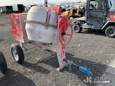 MQ Cement Mixer NOTE: This unit is being sold AS IS/WHERE IS via Timed Auction and is located in Salt Lake City