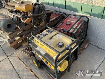 3 Generators & Jumping Jack NOTE: This unit is being sold AS IS/WHERE IS via Timed Auction and is located in Salt Lake City