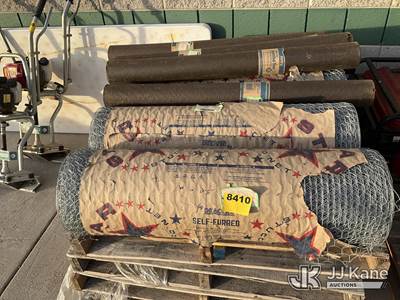 Rolls of Chicken Wire & Barrier NOTE: This unit is being sold AS IS/WHERE IS via Timed Auction and is located in Salt Lake City