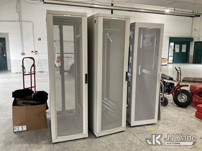 (3) Server Racks NOTE: This unit is being sold AS IS/WHERE IS via Timed Auction and is located in Salt Lake City