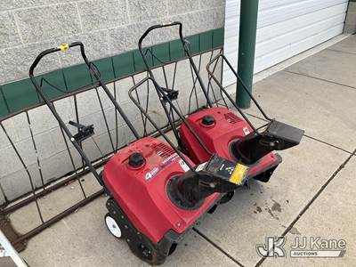 2 Honda Snowblowers