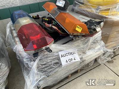 Pallet w/ Light Bars