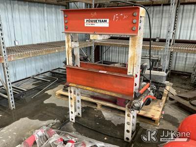 Powerteam 55 Ton Capacity hydraulic press (Buyer must Load or Pay for Loading)