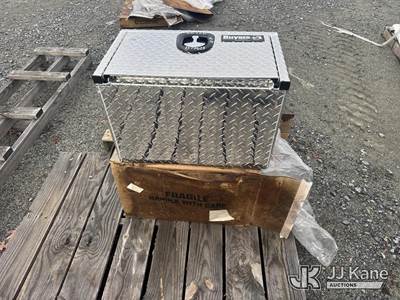 (2) Buyers Aluminum Storage Boxes (New/Unused)