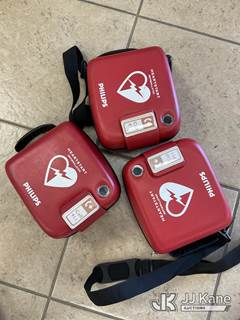 3 Philips AED Units (Condition Unknown)