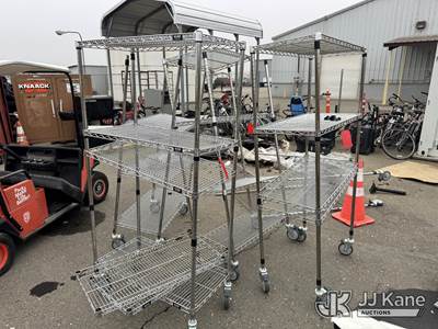 (5) Storage Racks (Used) (Condition Unknown)