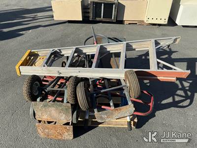 (1 Pallet) Dollies & Ladder (Used)