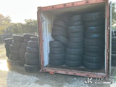 A Lot Of Used Tires Miscellaneous Sizes