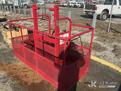 Smiley Lifting Solutions 2 Man Crane Basket Serial # 5027