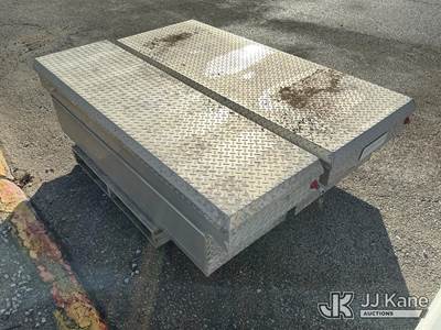 2 Weather Guard Aluminum Tool Boxes