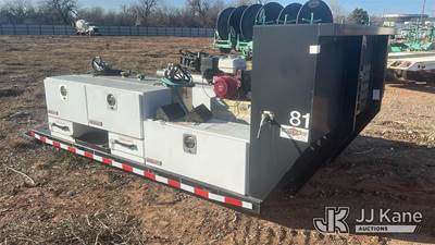 Switch & Go Bed. Serial # B11044 Model #EB-12 Fuel Slip with hose and electrical lead Ingersoll Rand Gas powered air compressor. Model # 2475. Serial # 10386921. 15 ft. air hose on reel Weather Guard tool boxes