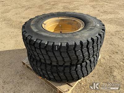 (2) 14.00 R 24 Michelin X SNOPLUS Tires
