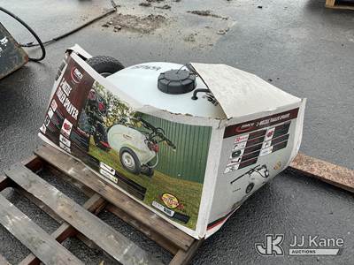 30gal 3 Nozzle Trailer Sprayer (New)