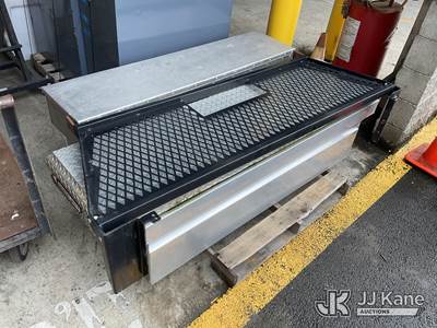 Pallet of 2 Boxes and Rack