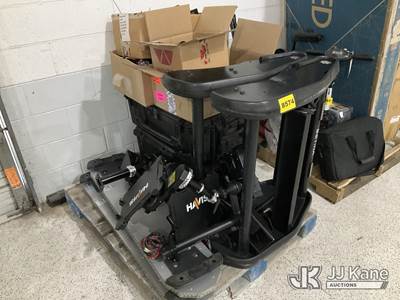 Pallet w/ Police Car Equipment