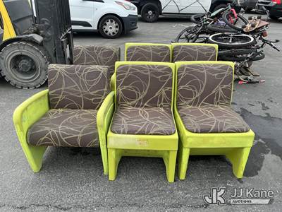 (6) Green Chairs (Used)