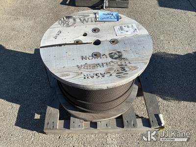 Spool Of Wire Rope (New)