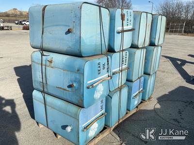 12 Empty Storage Tanks