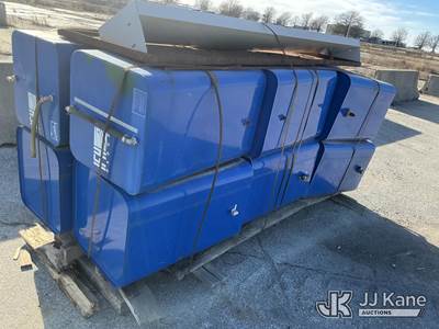 12 Empty Storage Tanks