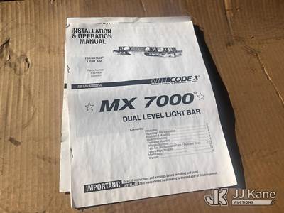 Code 3 Light Bar (Duke Unit) (New/Unused)