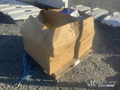 Pallet Of Plastic Storage Bins