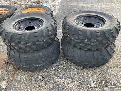 ATV Tires (2) Carlisle AT489-25x10.00-12NHS