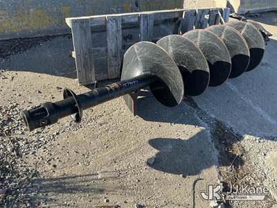 24 Inch Dirt Auger 2.50 Hex Coupler