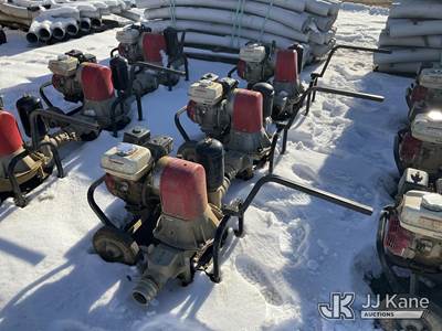 (3) 3" Honda pumps (Seller States; Operate)