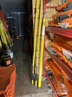 (1) Hastings 40 ft Telescopic Hot Stick & (2) Hastings 8.6 ft Shot Gun Hot Sticks