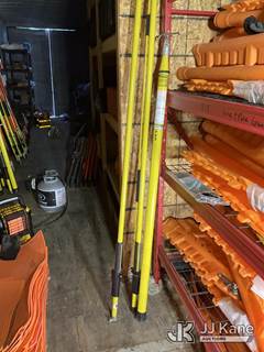 (1) Hastings 35 ft Telescopic Hot Stick & (2) Hastings 8.6 ft Shot Gun Hot Sticks