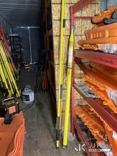 (1) Hastings 40 ft Telescopic Hot Stick & (1) Hastings 8.6 ft Shot Gun Hot Stick