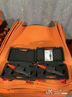 (2) Klein HVNCT1 Dual Range Non-Contact High Voltage Detectors with cases