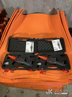 (2) Klein HVNCT1 Dual Range Non-Contact High Voltage Detectors with cases