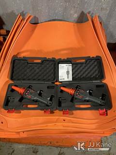 (2) Klein HVNCT1 Dual Range Non-Contact High Voltage Detectors with cases